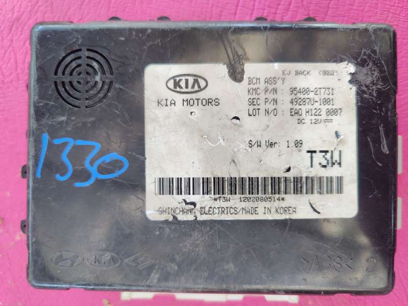Kia Optima Engine ECU, 2.4, G4KJ, Petrol, SEC SET, TF, 01/11-10/15 Automatic