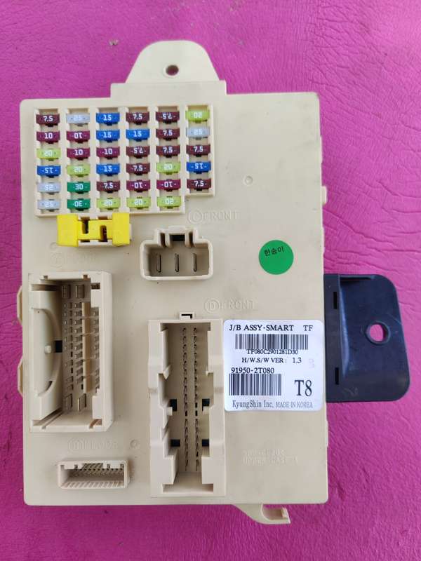 Kia Optima Engine ECU, 2.4, G4KJ, Petrol, SEC SET, TF, 01/11-10/15 Automatic