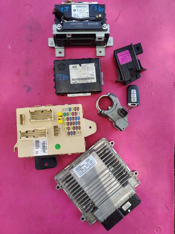 Kia Optima Engine ECU, 2.4, G4KJ, Petrol, SEC SET, TF, 01/11-10/15 Automatic