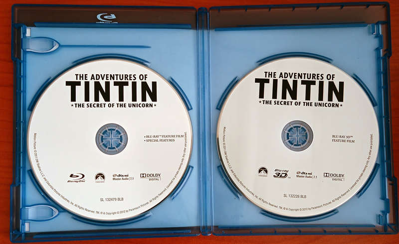 The Adventures of Tintin (2011) [2D + 3D Blu-ray]