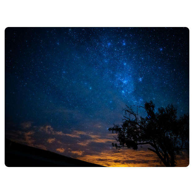 Printed Mouse Pad: Sunset