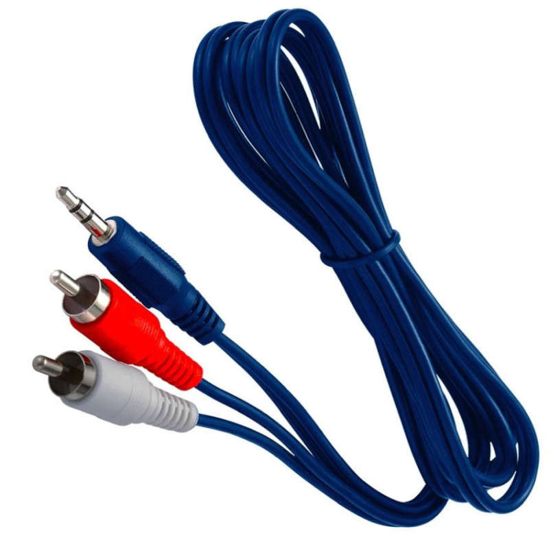 3.5mm Aux to 2 RCA Stereo Audio Cable