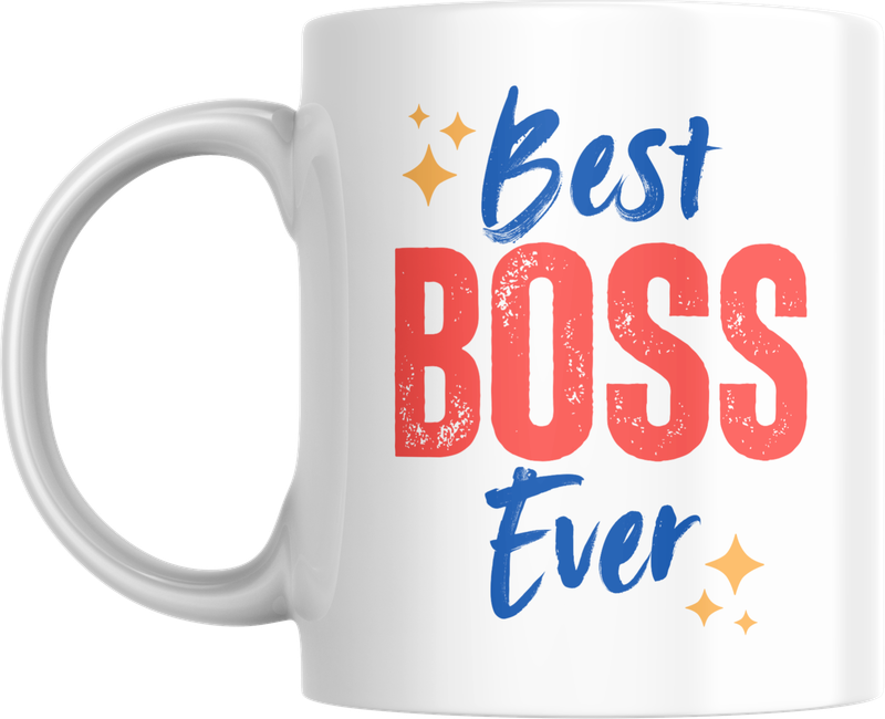 Printed Mug - Best Boss Ever
