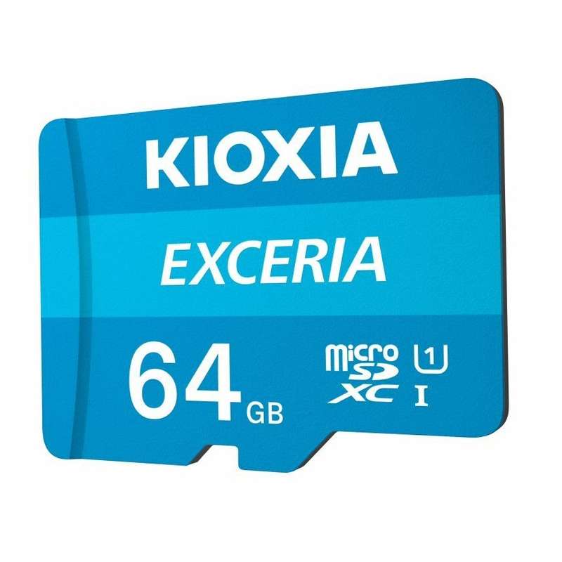 Kioxia Exceria 64GB microSDXC UHS-I Card Class10 100MB/s