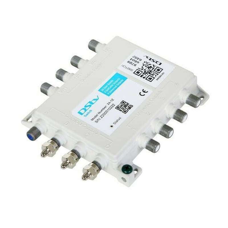 DStv Switch With 4 Unicable & 4 Universal Outputs