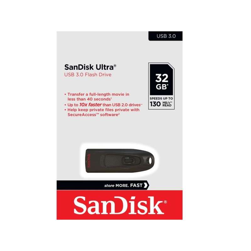 Sandisk Ultra USB3.0 32GB Flash Drive