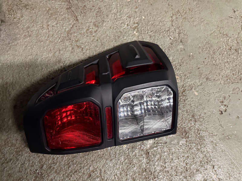 Original Toyota Headlamp and Taillamp set, with light protectors already fitted