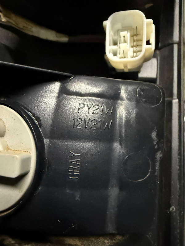 Original Toyota Headlamp and Taillamp set, with light protectors already fitted