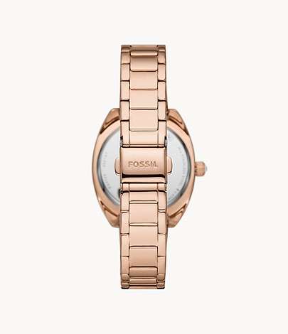 Fossil Rose Gold Vale Stainless Steel Watch
