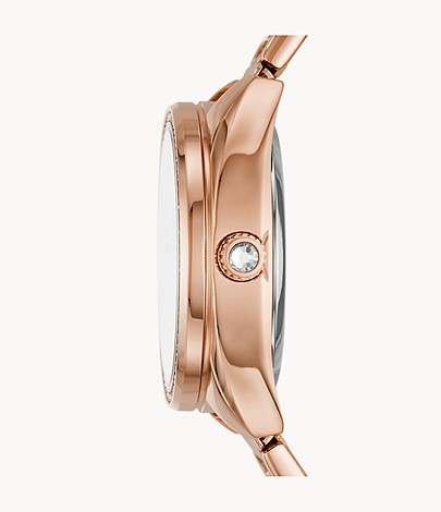 Fossil Rose Gold Vale Stainless Steel Watch