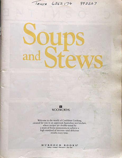 Woolworths Soups & stews
