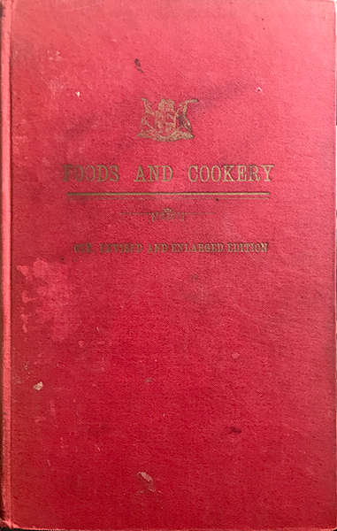 Foods and Cookery