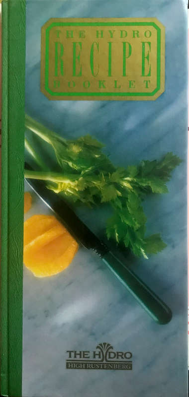 The Hydro recipe booklet