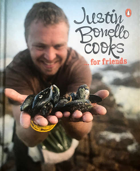 Justin Bonello cooks for friends