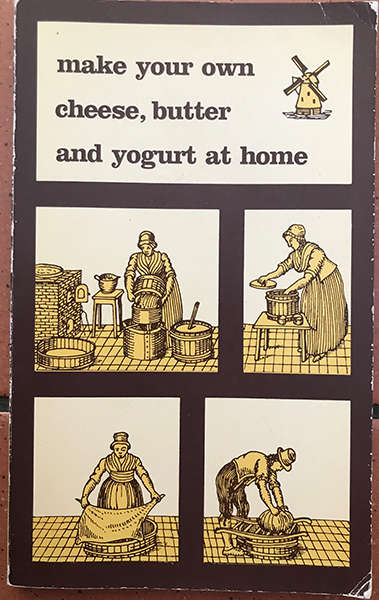 make your own cheese, butter and yogurt at home