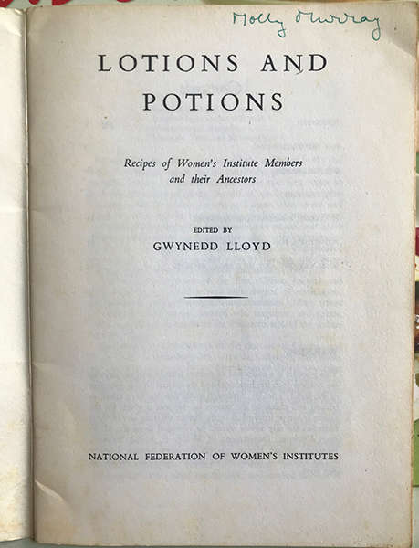 Lotions and potions