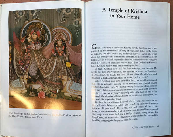 The Hare Krishna Book of Vegetarian Cooking