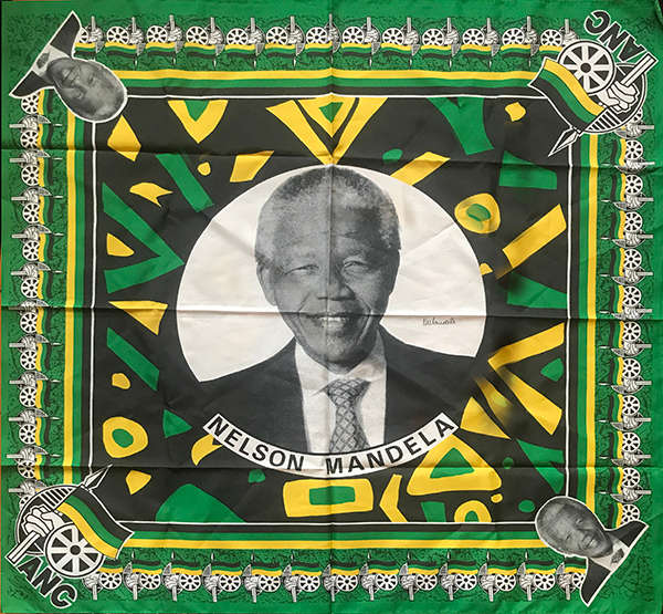 Mandela ANC square scarf