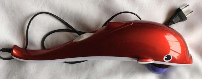 Dolphin Handheld Body Massager For Pain Relief With Powerful Vibration