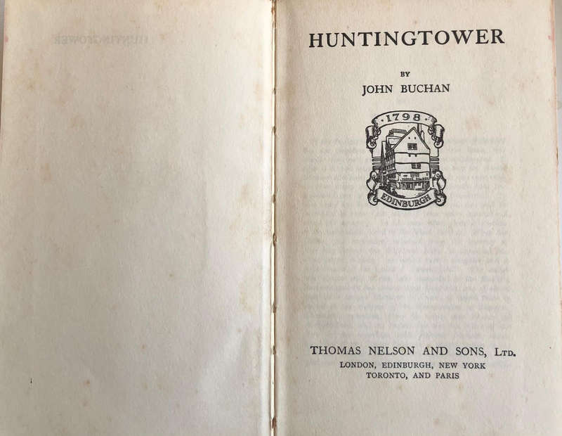 Hunting Tower - John Buchan