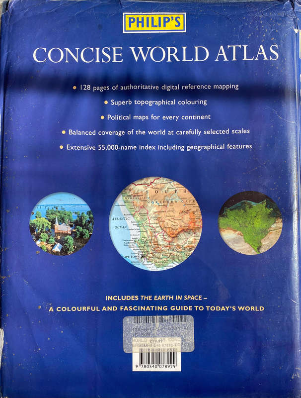 Philip's Concise World Atlas | 10th Edition I 2000