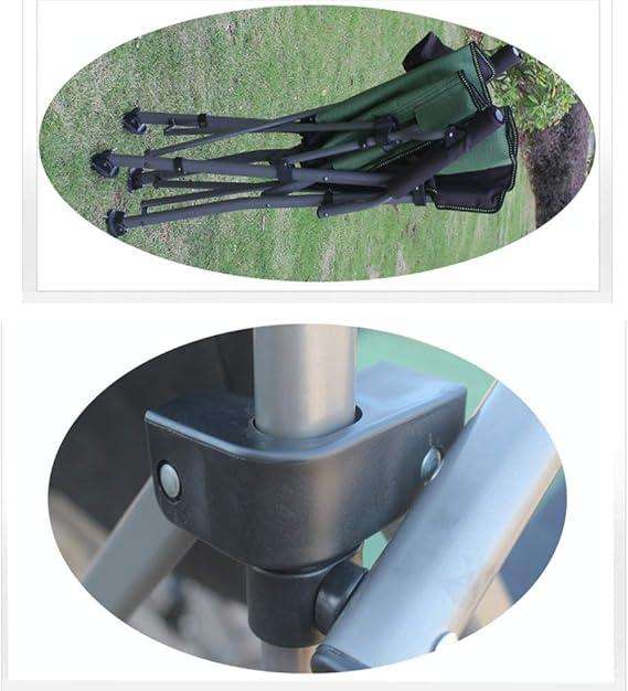 Outdoor Foldable Chair with Built-In Cup Holder