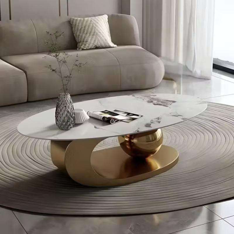 Grace Elegant Marble Coffee Table
