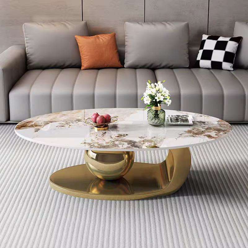 Grace Elegant Marble Coffee Table