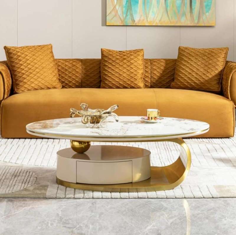 Mordena Oval Coffee Table
