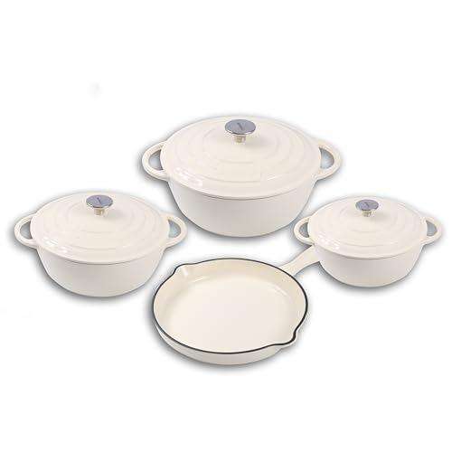 7-Piece Cast Iron Pot Set