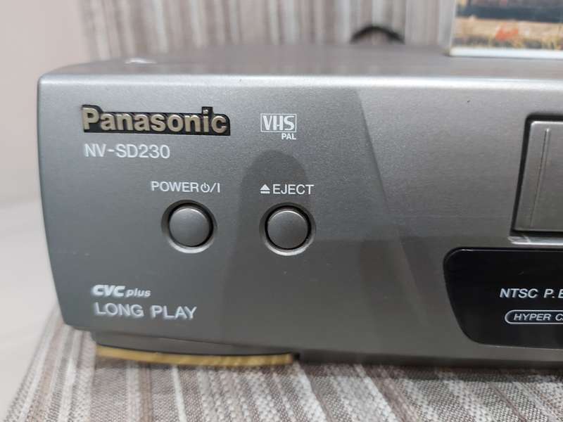 TWO VCRS' FOR ONE BID. PANASONIC AND PHILLIPS