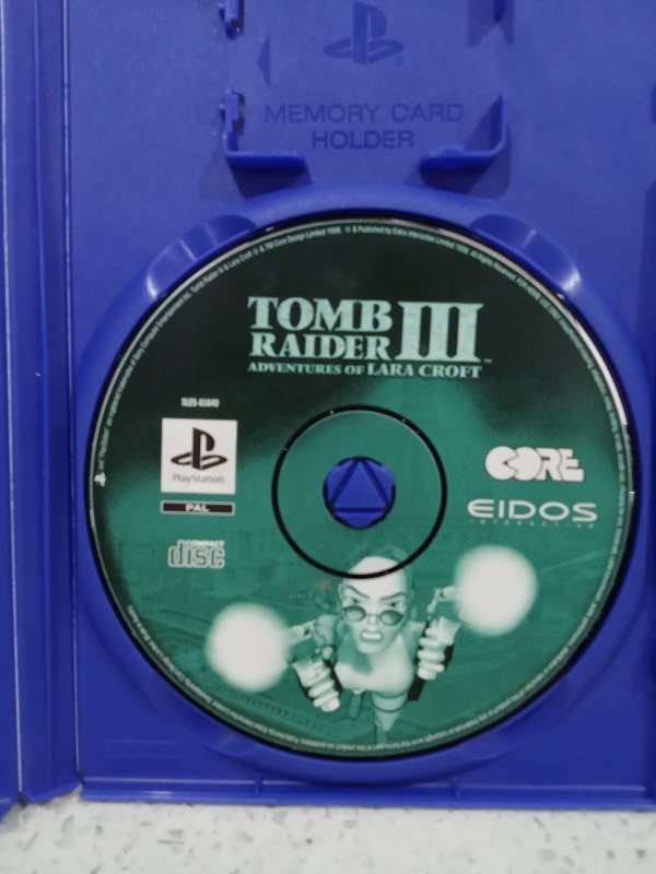PLAY STATION ONE TOMB RAIDER 3 .ORIGINAL GAME
