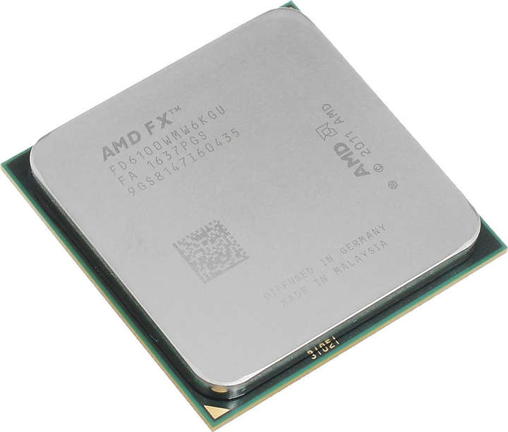 AMD FX 6100 6-Core Processor, 3.3GHZ, 6 Core, Socket AM3+