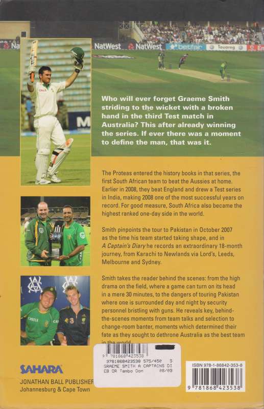 Graeme Smith: A Captain's Diary 2007 - 2009