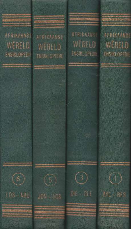 4 Volumes van Afrikaanse Wereld Ensiklopedie