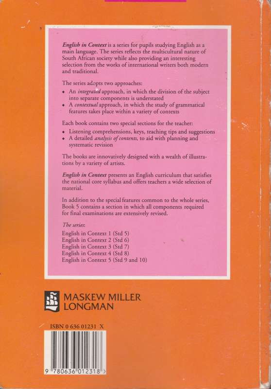 Book 5 English in Context - Hendry et al
