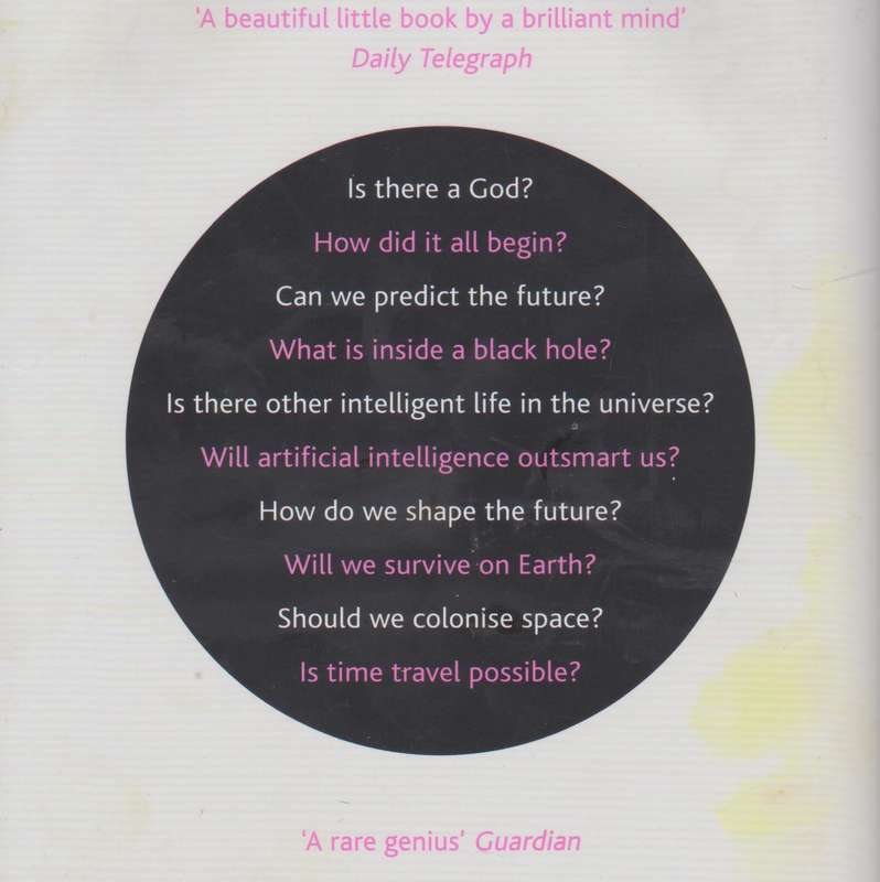 Brief answers to the big questions - Stephen Hawking