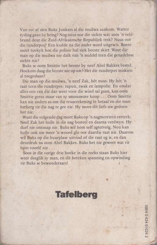 Buks en die Runderpes - John Coetzee