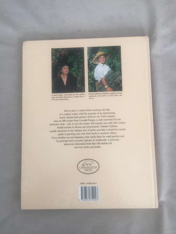 Herbs for the table: South African recipes and herbal advice - Lyndall Popper & Pamela Cullinan