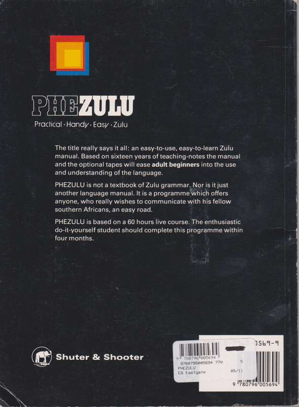 Phezulu: A Beginner's Course by J.B. Townshend