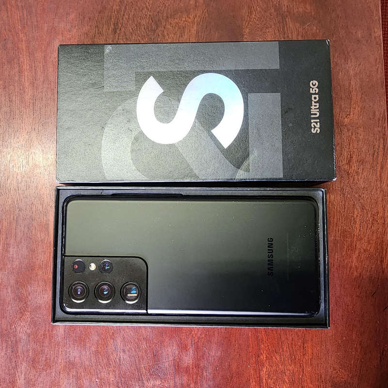 Samsung S21 Ultra 5G 256gb rom 12gb ram