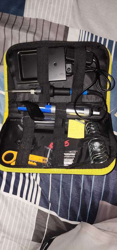 15 Piece Soldering Kit with lots of Accessories in Case