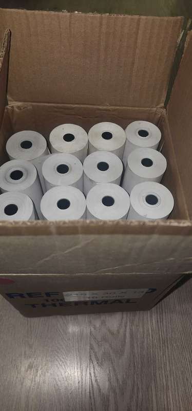 panasonic kx ft932 fax machine with 20 thermal rolls