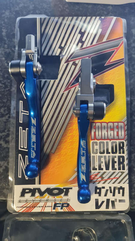 ZETA Pivot Lever Set FP - Husqvarna (Husky Blue - ZE44-4129)