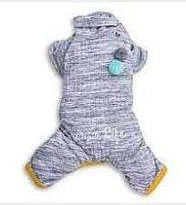 Dog`s Life Turtleneck Pullover Pyjamas - Grey - XS