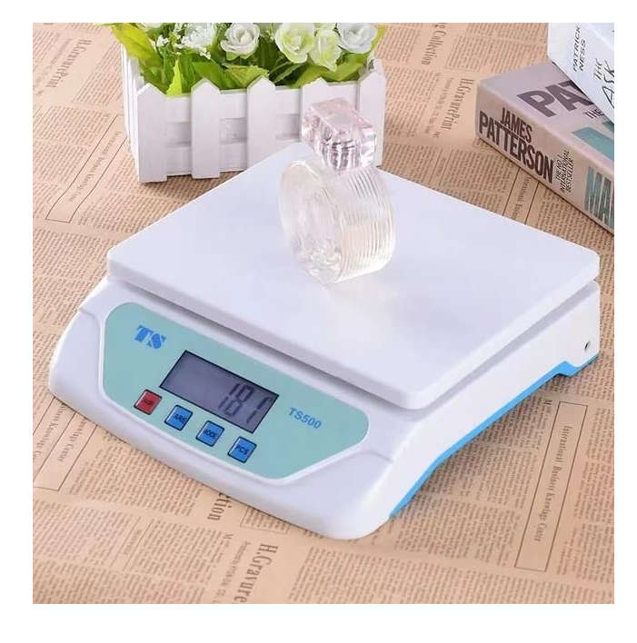 Precision Electronic Digital Food Weight Scale Home Kitchen - White