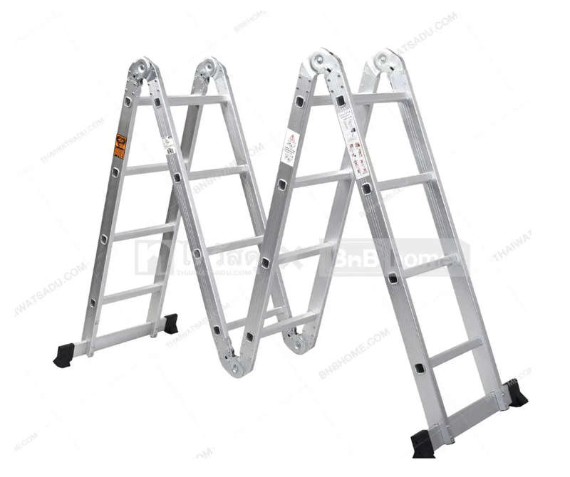 Multifunction Aluminum Alloy Adjustable Folding Ladder