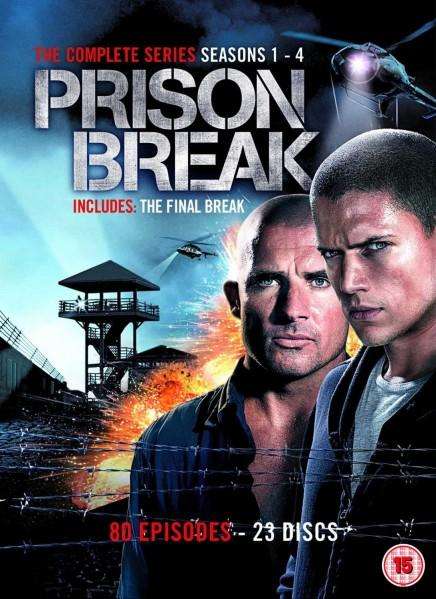 Prison Break Seasons 1 to 4 Complete Series DVD