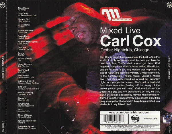 Carl Cox - Mixed Live: Crobar Nightclub, Chicago