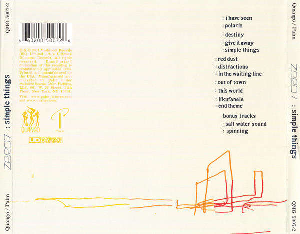 Zero 7 - Simple Things (CD, Album)